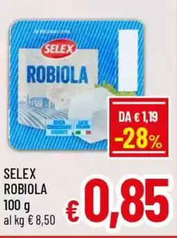 A&O Selex robiola offerta
