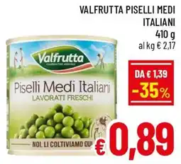 A&O Valfrutta piselli medi italiani offerta
