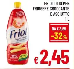A&O Friol olio per friggere croccante e asciutto offerta