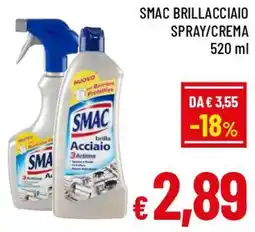 A&O Smac brillacciaio spray/crema offerta