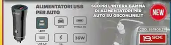 Gbc Alimentatori usb per auto offerta