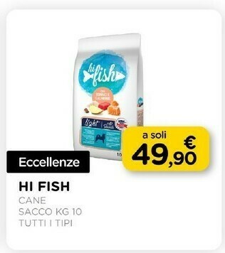 Arcaplanet Hi fish cane sacco offerta