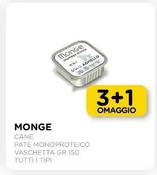 Arcaplanet Cane pate monoproteico vaschetta offerta