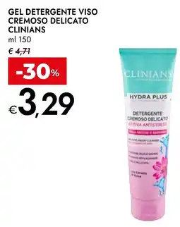 Bennet Clinians gel detergente viso cremoso delicato offerta