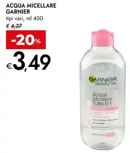 Bennet Garnier acqua micellare tipi vari, offerta