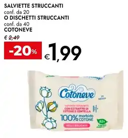 Bennet Cotoneve salviette struccanti o dischetti struccanti offerta