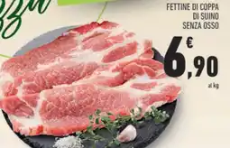 Conad Fettine di coppa di suino senza osso offerta