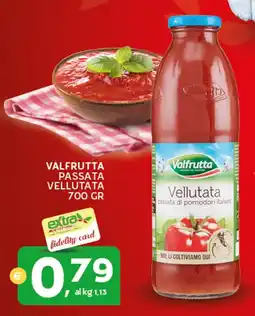Extra Supermercati Valfrutta passata vellutata offerta