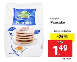 Lidl Realforno Pancake offerta