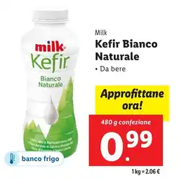Lidl Milk Kefir Bianco Naturale offerta