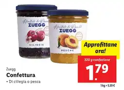 Lidl Zuegg Confettura offerta