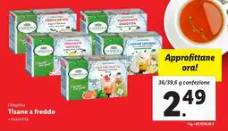 Lidl L'Angelica Tisane a freddo offerta