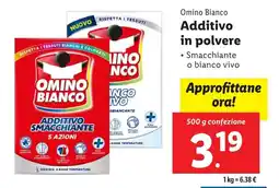 Lidl Omino Bianco Additivo in polvere offerta