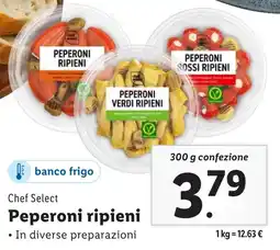 Lidl Chef Select Peperoni ripieni offerta
