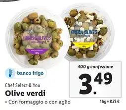 Lidl Chef Select & You Olive verdi offerta