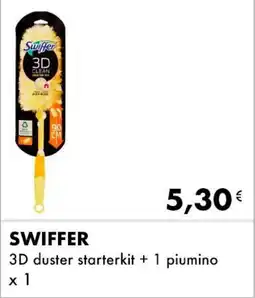 Iper Tosano SWIFFER 3D duster starterkit + 1 piumino offerta
