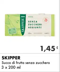 Iper Tosano SKIPPER Succo di frutta senza zucchero offerta