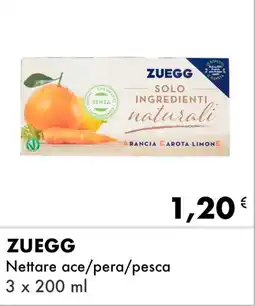 Iper Tosano ZUEGG Nettare ace/pera/pesca offerta
