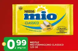 Extra Supermercati Nestle mio formaggino classico offerta