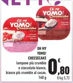 Conad Oh my YOMO Cheesecake offerta