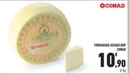 Conad Formaggio Asiago DOP offerta