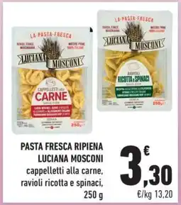 Conad Pasta Fresca Ripiena Luciana Mosconi offerta