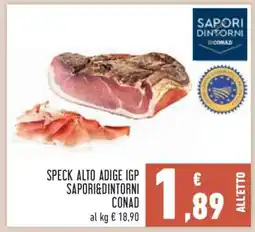 Conad SPECK ALTO ADIGE IGP SAPORI&DINTORNI CONAD offerta