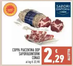 Conad COPPA PIACENTINA DOP SAPORI&DINTORNI CONAD offerta