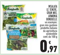 Conad INSALATA LE TENERE, GRAN MIX, ARMONIA BONDUELLE offerta