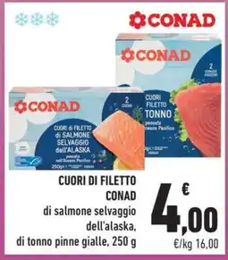 Conad CUORI DI FILETTO CONAD offerta