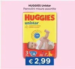 Acqua & Sapone Huggies Unistar offerta