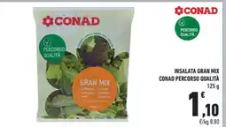 Conad INSALATA GRAN MIX CONAD PERCORSO QUALITÀ offerta