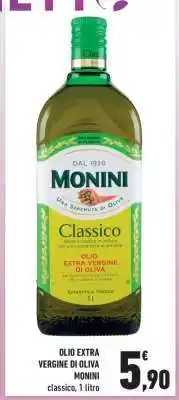 Conad Olio Extra Vergine di Oliva Monini offerta