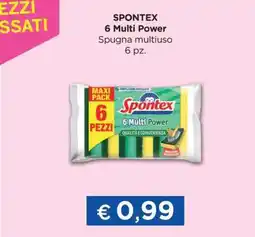 Acqua & Sapone SPONTEX 6 Multi Power offerta