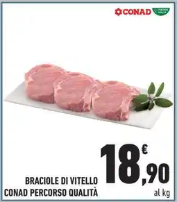 Conad BRACIOLE DI VITELLO offerta