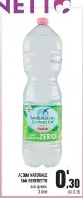 Conad Acqua Naturale San Benedetto offerta