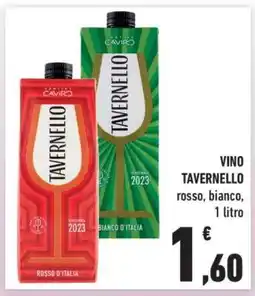 Conad Vino Tavernello offerta