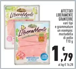 Conad Affettati Liberamente Granterre offerta
