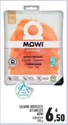 Conad Salmone Norvegese Affumicato offerta