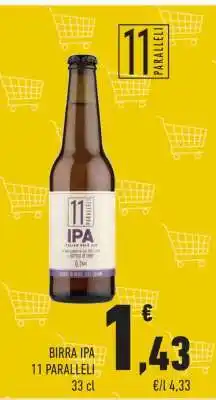 Conad BIRRA IPA 11 PARALLELI offerta