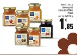 Conad CONFETTURE E MARMELLATE SAPORI&DINTORNI CONAD offerta
