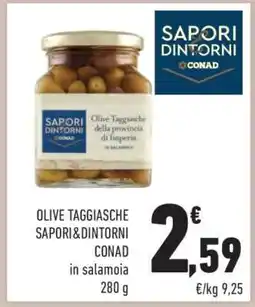 Conad OLIVE TAGGIASCHE SAPORI&DINTORNI CONAD offerta