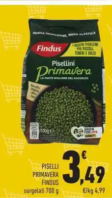 Conad Piselli Primavera Findus offerta