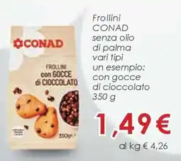 Conad Frollini Conad offerta