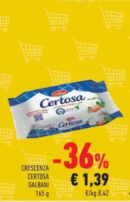 Conad CRESCENZA CERTOSA GALBANI offerta
