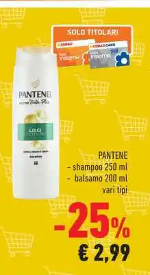 Conad PANTENE offerta