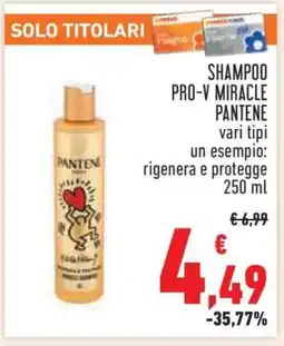 Conad SHAMPOO PRO-V MIRACLE PANTENE offerta