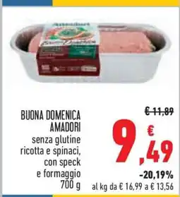 Conad BUONA DOMENICA AMADORI offerta