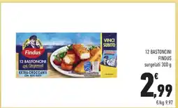 Conad 12 BASTONCINI FINDUS offerta