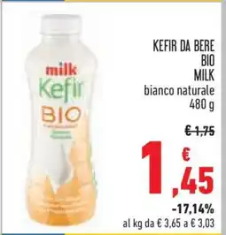 Conad KEFIR DA BERE BIO MILK offerta